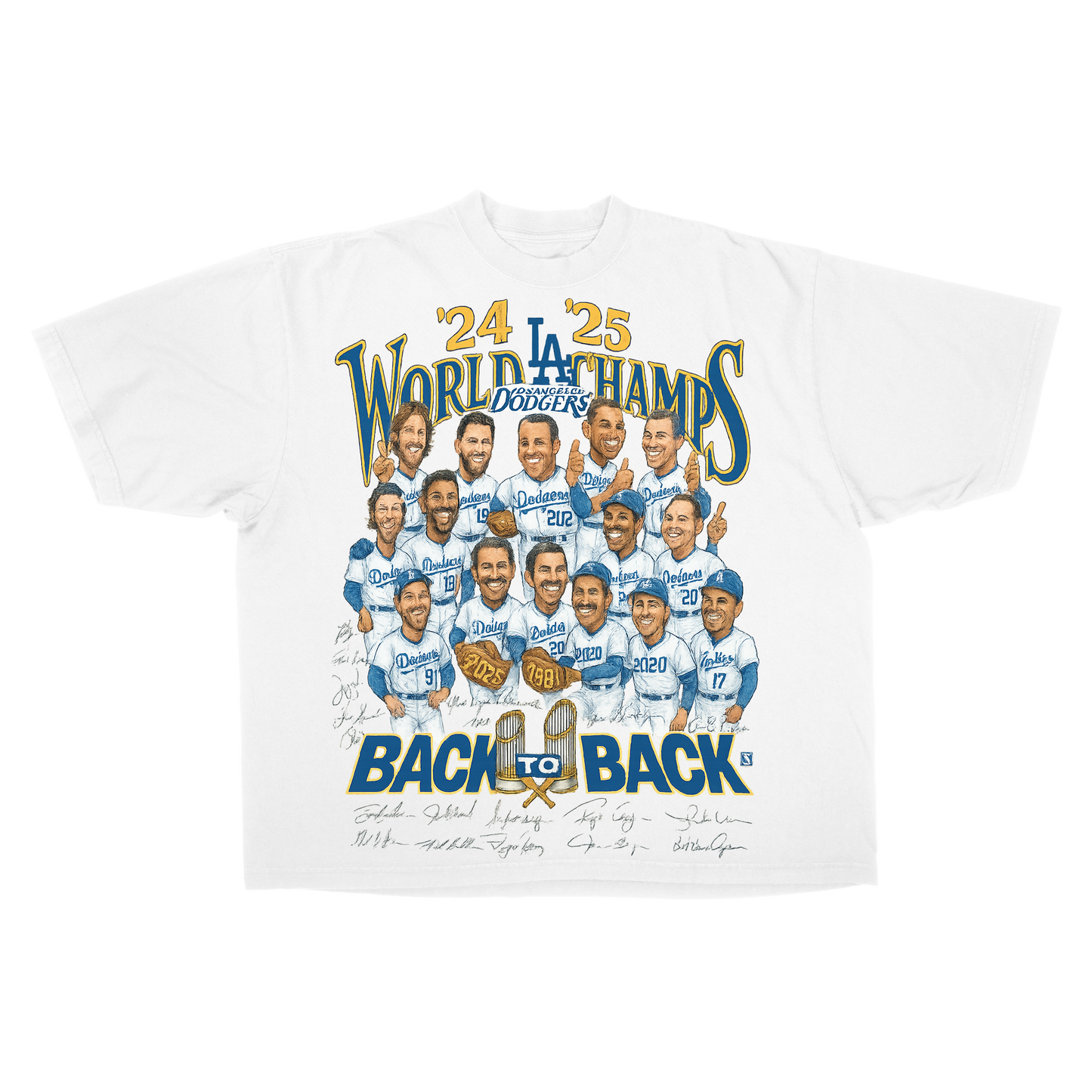 LA DODGERS WORLD SERIES TEE