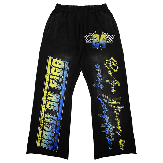 BOF RACING SWEATS - BLACK