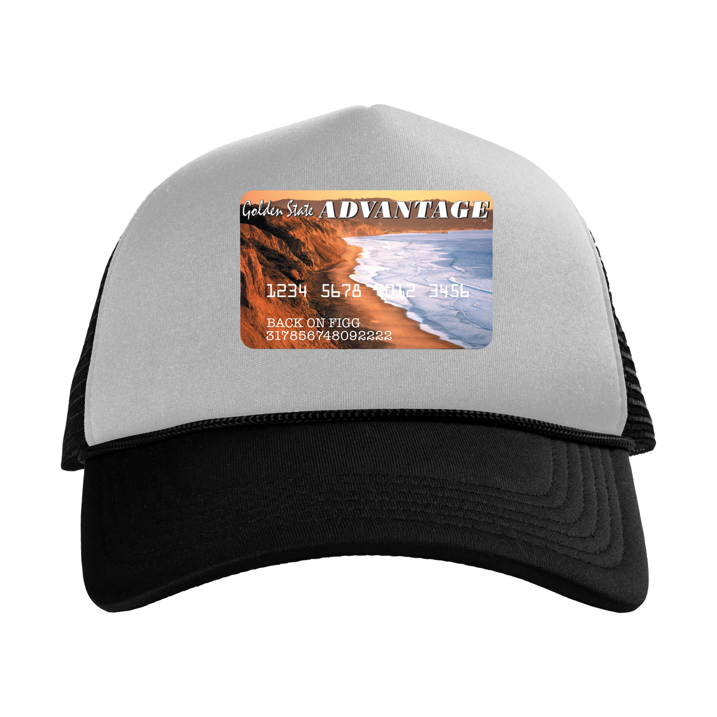 EBT TRUCKER - BLACK/WHITE