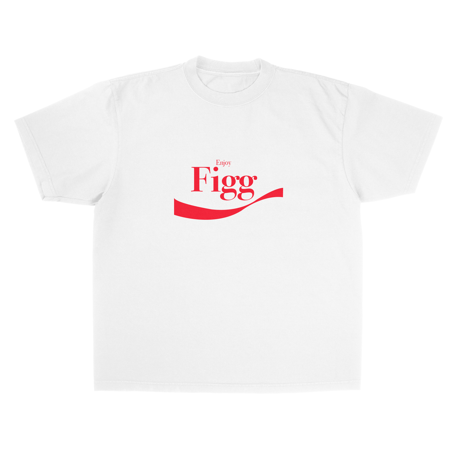 FIGGCOLA TEE - WHITE