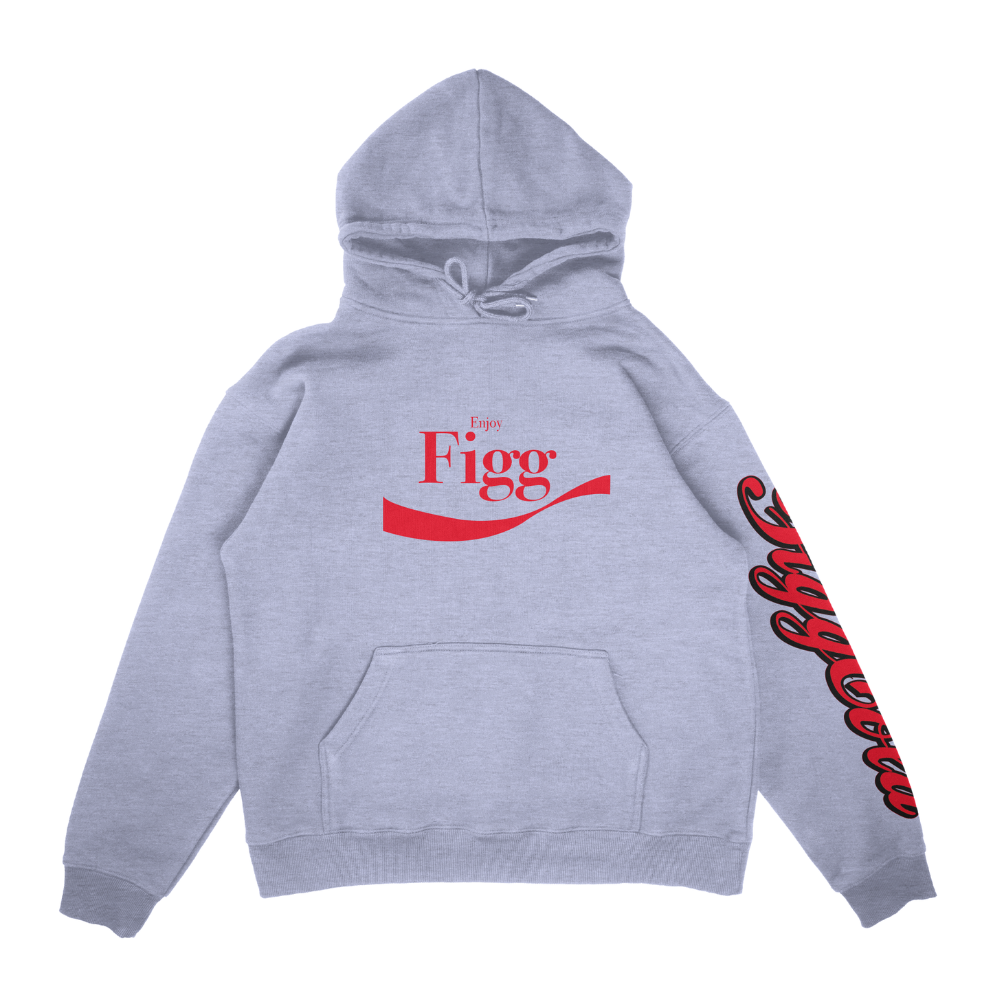 FIGGCOLA HOODIE - GREY