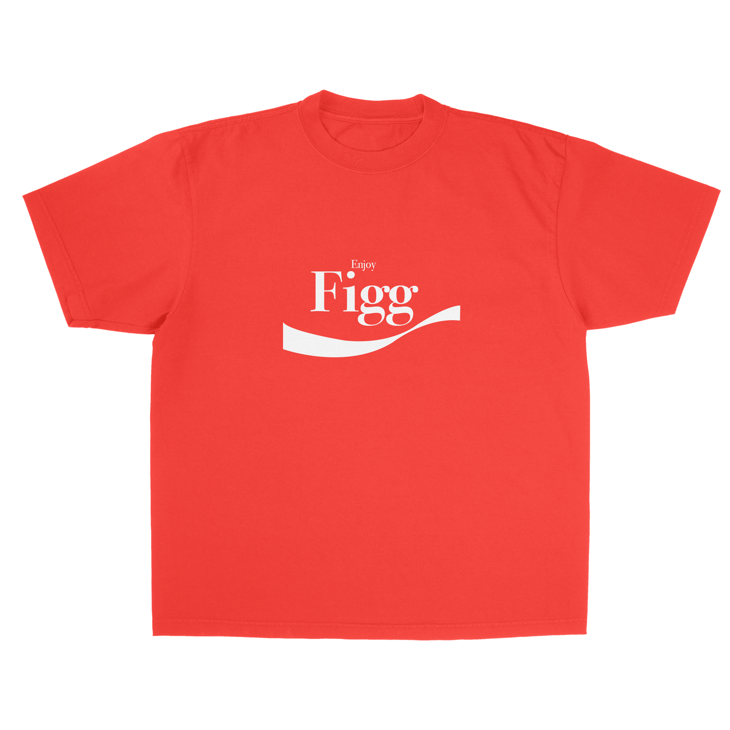 FIGGCOLA TEE - RED