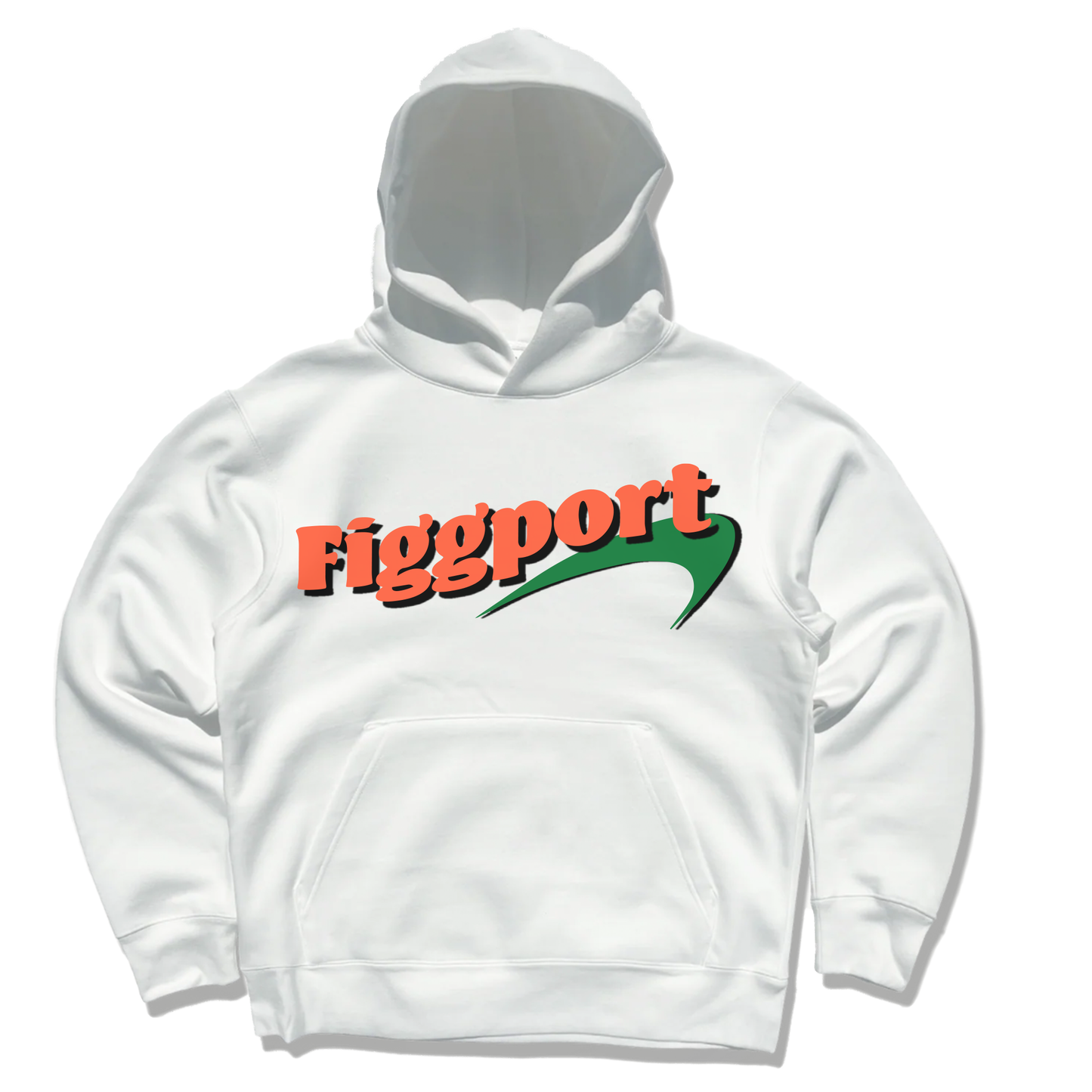 FIGGPORT HOODIE - WHITE