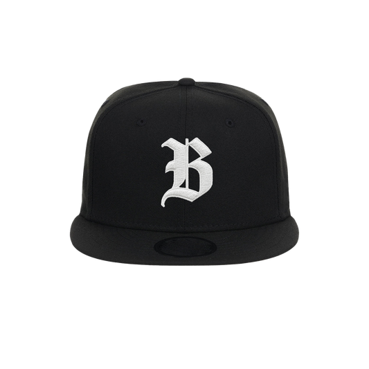 BACK ON FIGG "B" LOGO CAP - BLACK